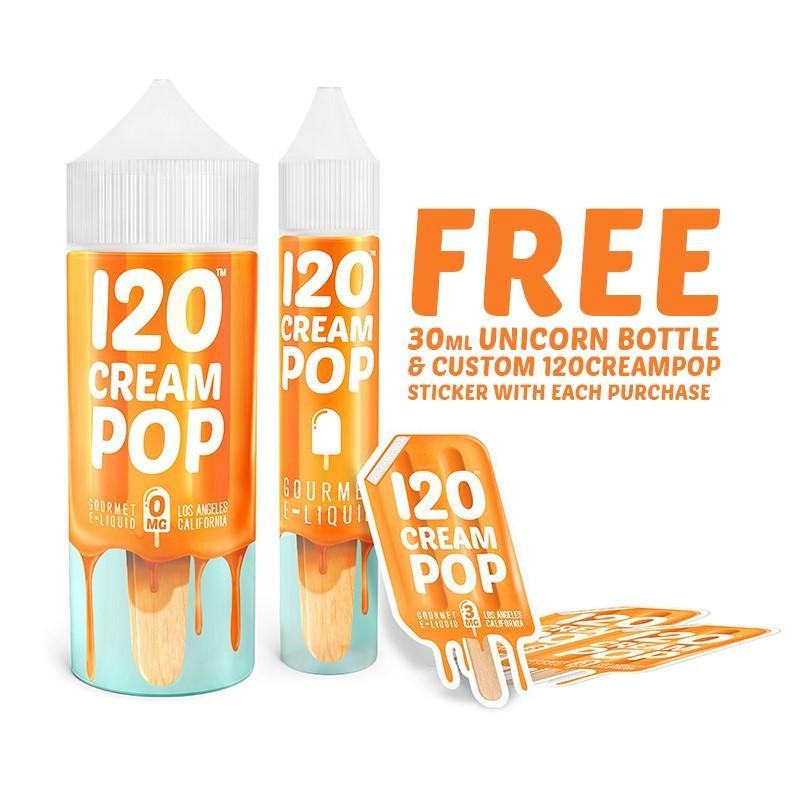120 Cream Pop E-juice (120 Ml.)