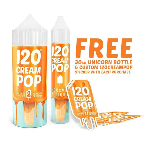 120 Cream Pop E-juice (120 Ml.)