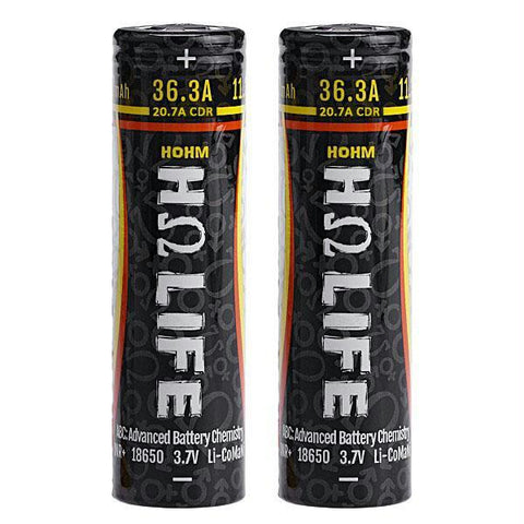 Hohm Tech Hohm Life 18650 3077mah Cell (2 Pack)